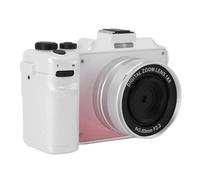 Elprico 5K Digital Camera,80MP HD Digital Cameras for Photography,Anti Shake,Point and Shoot Small Camera,3 Inch Screen Compact Portable Front Rear Lens Vlogging Camara with 18X Zoom (Gradient Pink)