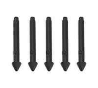 Elprico 5Pcs Pro Tablet Stylus Pen Tips, Black 2H Sensitive Accurate Fine Glossy Tip, Easily Installed Replacement Tips, Suitable for Pro 7, 6, 5, 4, Book, Studio, Go