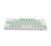 Elprico 61 Key Mechanical Keyboard,Wireless 2.4G Bluetooth Keyboard Office Keyboard,Type C Wired Blue Switch Gaming Keyboard for Home Office