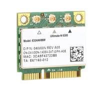 Elprico 6300 Network Card, 450Mbps Mini PCI E Wifi Adapter, Dual Band 2.4 5GHz Wireless Card with 802.11a G N for Laptops and PCs