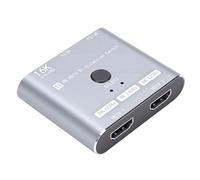 Elprico 8K HDMI 2.1, 2 in 1 Out Splitter, 4K 120Hz 48Gbps