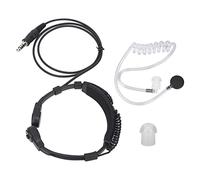 Elprico Adjustable Throat Mic Headset, Wired, In-Ear, Sound Isolation, Professional Communication, Compatible with Walkie Talkies