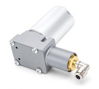 Elprico Air Suspension Seat Compressor, DC 24V Metal Pneumatic Motor with Low Noise Operation, for Truck Driver Seats