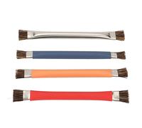 Elprico Anti -static Double Head Electronics Born for the Chip Camera, Excellent Cleaning Effect for Motherboard, Computer, Tablet, Metal Material, 4PCs Keyboard Brush Kit