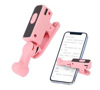Elprico Auto Clicker Phone Screen Tapper with 107 Speed Settings Digital Display (Pink)