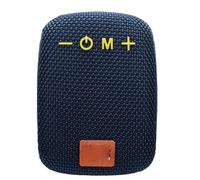 Elprico Bluetooth Bike Speaker, Portable Wireless Speaker with TWS Pairing 5.3 Connection FM Radio TF Card Slot Handlebar Mount, for Cycling Hiking (Dark Blue)