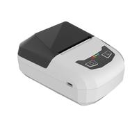 Elprico Bluetooth Thermal Shipping Label Printer,Portable Thermal Address Label Printer for Small Business,12-48mm Print Width, Compatible with Android, IOS, Wins , OS X, Linux, (White)