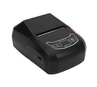 Elprico Bluetooth Thermal Shipping Label Printer,Portable Thermal Address Label Printer for Small Business,12-48mm Print Width, Compatible with Android, IOS, Wins , OS X, Linux, (Black)