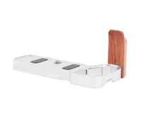 Elprico Camera Hand Grip L Bracket, Wooden Handgrip L Plate with Arca Type Quick Release and 1/4 Inch Mount for A7C2 A7CR A7CII Camera (Silver)