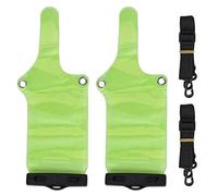 Elprico Case For Walkie Talkie, 2PCS Portable Radio Case Bag, Compatible with UV5R/UV82/BF-888S, PVC Material, High-Strength ABS, For Rain, Swimming, Water Parks