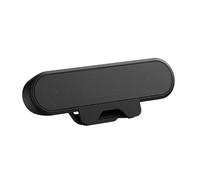 Elprico Computer Speaker, 10W Stereo Sound with Built in Clamp for PC and Laptop, USB Powered with Volume Control, Black