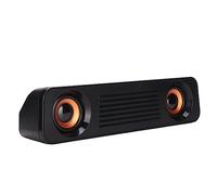 Elprico Computer Speakers, Wired USB Computer Soundbar, HiFi Stereo 3.5mm Aux-in Port, USB Powered Computer Speakers for Desktop, PC, Laptop, Tablets