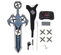 Elprico Flying Sword Drone,Flying Sword Drone Hand Control with Stunt Flip & LED Lights, Remote Control Toy for Kids and Adults (Blue)
