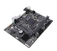 Elprico H410M Micro ATX Motherboard, Dual Channel DDR4 DIMM PCIE 3.0 Desktop Motherboard for LGA 1200 10th Gen Core, 3 XSerial ATA 6Gb/s, 4xUSB3.2 Gen1, 6xUSB2.0/1.1 for Work Design