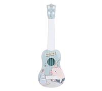 Elprico Kids Guitars, Classical Mini Toddler Ukulele, 4 Strings Guitar Ukulele Educational Musical Instrument Early Learning Music Toy for Over 3 Years Old Kids (Cake Pig)