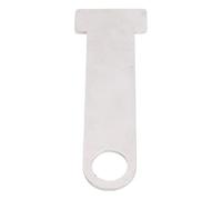 Elprico Motorcycle Helmet Lock Extension, Stainless Steel Helmet Strap D Ring Extender T Buckle, with Quick Install Design, for Scooter Bike