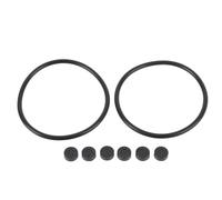 Elprico O Ring for Revox NAB Hub Adapter,NAB Hub Adapter O Ring Kit, NAB Hub Adapter Rubber Seal Rings for Tape Recorder with Friction Enhancer, Easy Install for Studer (Black)