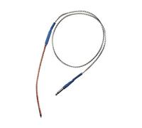 Elprico Passive Piezo Pickup, Soft Strip for Folk Acoustic Guitars with Standard 2.5mm Plug, Easy to Use, Light Weight for Practical Guitarists, Silver Color, 1mm Thick, for Acoustic Performances