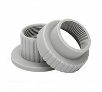 Elprico Pool Fountain Adapter Replacement for Funsicle Proof Universal Connector Easy Setup for Summer Waves Above Ground In Ground Pools (2pcs)