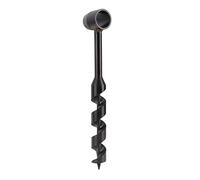 Elprico Portable Survival Drilling Machine Tailoring Carbon Steel Manual Auor Drilling Drill for Outdoor Activities, Ideal for the Building, Small Size Black (25-230mm)