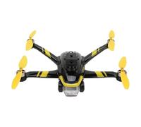 Elprico Remote Control Quadcopter, 4K Brushless Motor Drone Foldable Quadcopter, Obstacle Avoidance, 360° Rolls, High Wind Proof, Horizontal, Vertical, Overhead Filming, Beauty Filters (Yellow)