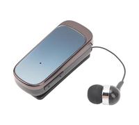 Elprico Retractable Wireless Headset Headphone,Stereo Earphone,Bluetooth 5.2 Clip on Earpiece Comfortable HandsFree Headset 20Hrs Talking Time Sports Business Trucker Driver Earbud (Gradient Black)