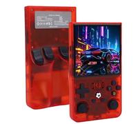 Elprico Retro Handheld Game Console, 4 Inch HD Screen Portable Video Game Console with 4000mAh Battery for Travel (64G)