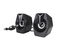 Elprico RGB USB Powered Speaker with Wired Control, Portable Subwoofer for Laptop Desktop Computer, with RGB Lights and HiFi Sound (#1)