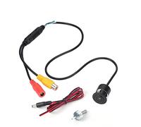 Elprico Security CCTV Camera, 170° Wide Angle Wired Mini Waterproof Color CCD With IR Night Vision for Car