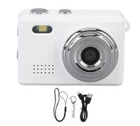 Elprico Small Digital Camera, 1080P HD 160 Degree Lens Retro Portable CCD Thumb Camera with Built in Battery and Wrist Strap, for Video Recording Photo Taking