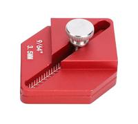 Elprico Trim Carpentry Tool, Aluminum Woodworking Scribe Gauge Offset Marking Ruler with CNC Anodized Finish, for Cabinet Door Window Installation