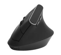 Elprico Vertical Mouse, Wireless Bluetooth Ergonomic Mouse, Dual-Mode (BT5.2 & USB 2.4G), Quiet Clicks, 3 Adjustable DPI (800/1200/1600), Compatible with Wins 7/8/8.1/10/11, OS X, Android (Black)