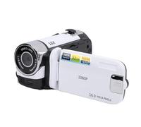 Elprico Video Camera Camcorder,16X Digital Zoom 2.4 Inch Colourful Display Screen,Anti Shake Vlogging Camera for YouTube,Loop Video Recording Camcorder for Travel Growth Record (White)