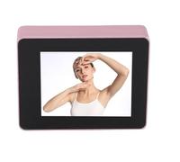 Elprico Vlog Selfie Monitor Screen,2inch Wireless Back Camera Monitor for IOS Phone & Android,2.4G 5G WIFI Magnetic Selfie Screen for Selfie/Vlog/Live Streaming/TikTok (Pink)