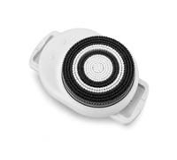 Elprico Wall Mounted Electric Body Brush & Back Scrubber, 3 Heads | IPX7 waterproof, 25.19-inch height adjustment rail, 3 speed levels, rechargeable 2600mAh battery, includes 3 brush heads