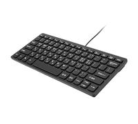 Elprico Wired Keyboard, 78 Keys Korean Keyboard,Ultra Thin Lightweight Spill Proof USB Keyboards for Laptop, Computer, Desktop, Plug and Play (Korean)