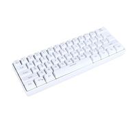 Elprico Wireless Gaming Keyboard,Triple Mode BT5.0/2.4G/USB-C Keyboard,61 Keys Compact Gaming Keyboard with RGB Backlit Membrane Keyboard for Home Dormitory Office (White)