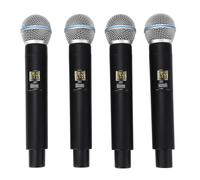 Elprico Wireless Microphones,VHF Band System,Cordless Dynamic Mic Micro Set,Handheld Dynamic Mic for Singing,Wedding,DJ,Party,Speech