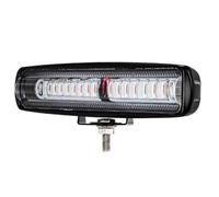 Elqubkan Hazard Zone Alert with Red LED Flood Beam Light for Forklift Trucks