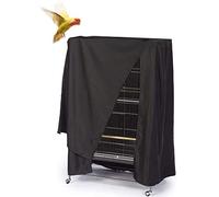 ELR Bird Parrot Cage Cover Waterproof Extra Large Good Night Parrot Birdcage Covers for Parakeets Budgies Macaw Square Cages (L: 41x27x48in/ 104x69x122cm)