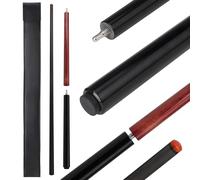 elraxw 3- Piece Carbon Fiber Break Jump Cue, 20.5oz Break Jump Pool Cue Stick with 13mm Bakelite Tip Professional Pool Stick for Explosive Breaks and Effortless Jumps, 55in