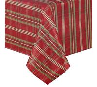 Elrene Home Fashions Holiday Fabric, Red, x 52 in (Tablecloth)