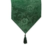 Elrene Home Fashions Jacquard Holiday, Polyester, Green, 13" x 70" (Table Runner)
