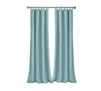 Elrene Home Fashions Matine Tab Top Curtains, 52 x 108-inch, Mineral