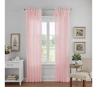 Elrene Single Window Curtain Drape, Polyester, Blush, 52 in x 84 in (1 Panel)