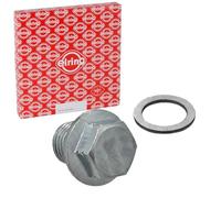 ELRING 105.630 Sealing Plug, oil sump M14x1,5x15, Spanner Size: 17 mm, with seal ring
