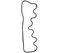 Elring 717.480 Gasket, cylinder head cover