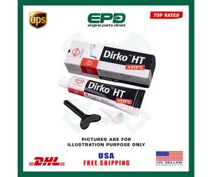 ELRING Dirko HT Sealant 70ml Gasket Silicone Substance Tube 006.553