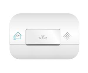 ELRO FC4902R | Wirelessly linkable Carbon Monoxide Alarm | 10-Year Sensor | Compliant with European Standard EN50291 | White | 1 Unit