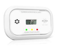 ELRO FC5003 Carbon Monoxide Alarm and Detector 10 Year Sensor-with Display, 1 Piece